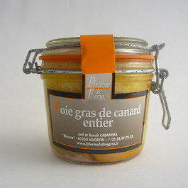 Foie gras canard entier bocal 200g