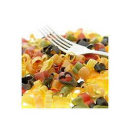 P&acirc;tes aux 5 couleurs