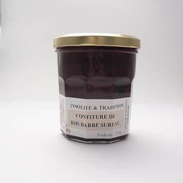 Confiture Insolite et Tradition Rhubarbe Sureau