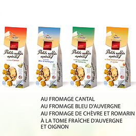 Petits sablés apéritif aux fromages d'Auvergne